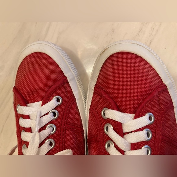 Red Skate Shoes by The Limited, Vans Style - Picture 5 of 8